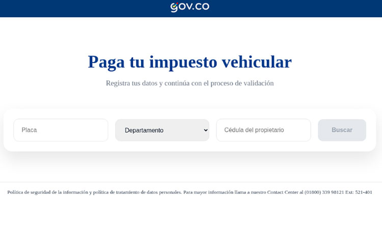 Ojo si va a pagar el impuesto de su vehículo