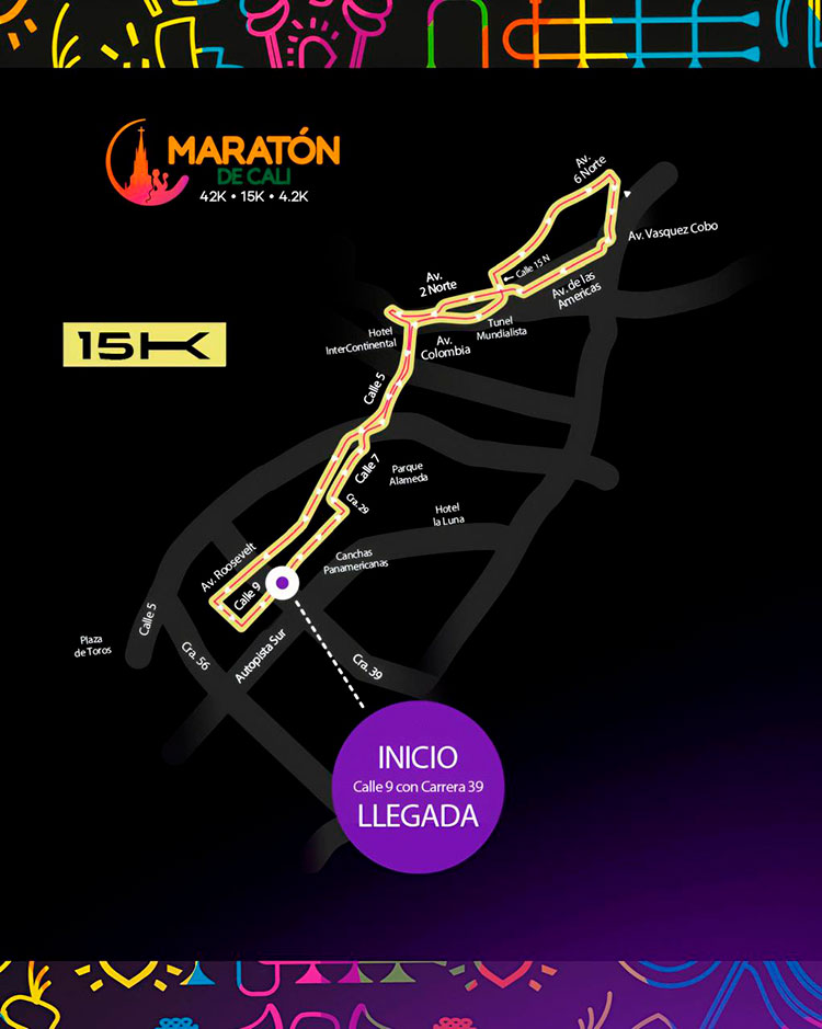¿Va a participar en el Maratón de Cali 2026?: conozca el recorrido