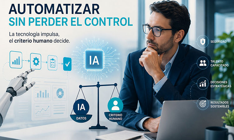 Automatice su operación, pero no pierda el control