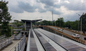 Terminal Simón Bolívar del MIO ya tiene planta solar y wifi gratuito