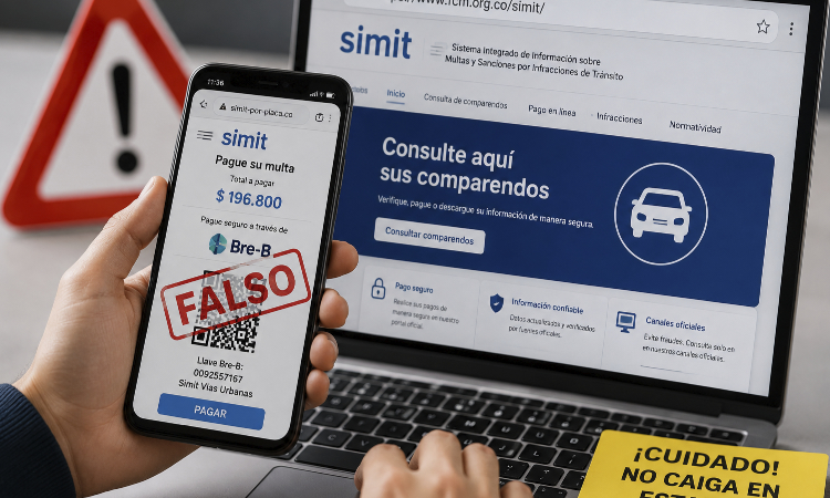 Alerta por nueva estafa con multas de tránsito