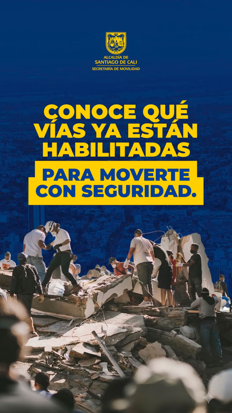 Habilitan vías que fueron cerradas en Cali tras la emergencia: consulte los tramos disponibles aquí