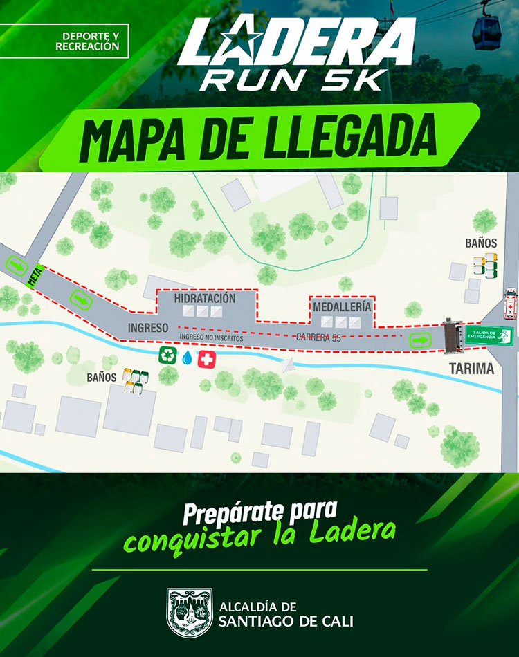 Cierres viales en Cali por carrera Ladera RUN 5K: estas son las vías afectadas este domingo 4 de octubre