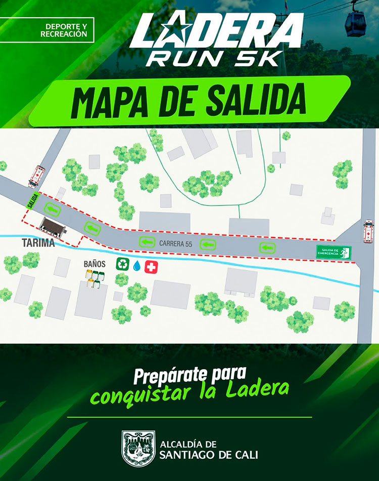 Cierres viales en Cali por carrera Ladera RUN 5K: estas son las vías afectadas este domingo 4 de octubre